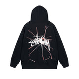Stussy Hoodie Zip Cardigan Hooded Sweater