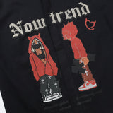 Men Long Sleeved T Shirt Printed Long Sleeve Shirt Men Spring and Autumn Loose Casual Outerwear Coat Shirt