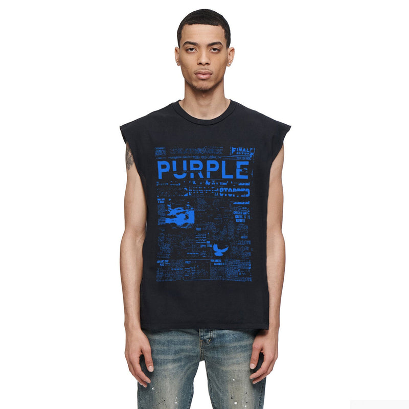 Purple Brand Tank T Shirts Sleeveless T-shirt Vest