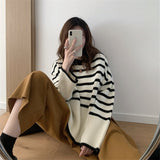 Women Pullover Sweater Loose Pullover