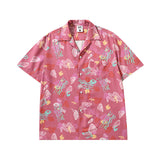 Short Sleeve Shirt Summer Star Loose All-Matching Beach Shirt