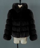 Women Fur Jacket Fashion Plush Coat