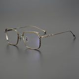 CHH Chrome Hearts Glasses Ultra Light Pure Titanium Frame Glasses