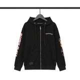 CHH Chrome Heart Hoodie Croix CH Autumn/Winter Miami Cross Zipper Hooded