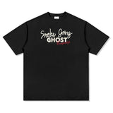 Unisex T Shirt Hip Hop Wash Loose Long Sleeve