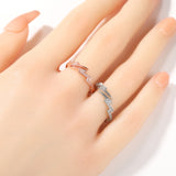 Rings Hip Hop Copper Zircon Cool Lightning Ring Spectrum