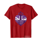 Inspired by Queen's Platinum Jubilee 2022 Elizabeth 70 Years T-shirt round Neck Short Sleeve