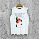 Purple Brand Tank T Shirts Sleeveless T-shirt Vest