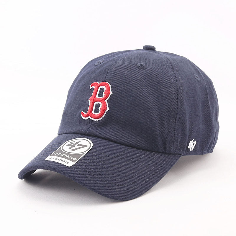 Dodgers and Yankees Baseball Cap 47brand Baseball Cap Female Summer Soft Top Big Logo B Navy Blue