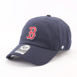Dodgers and Yankees Baseball Cap 47brand Baseball Cap Female Summer Soft Top Big Logo B Navy Blue
