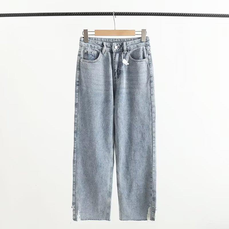 Women Jeans Make Old Ripped Loose