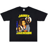 Rock Star T Shirt Jenny Jackson Janet Jack Washed Distressed T-shirt Short Sleeve Men and Women Loose