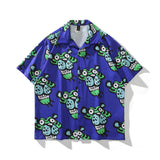 Short Sleeve Shirt Loose Casual Shirt