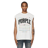 Purple Brand Tank T Shirts Sleeveless T-shirt Vest