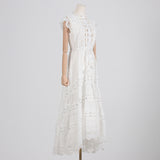 Bohemian Dress Fashion Hollowed-out Embroidery Dress