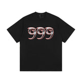 Vlone T Shirt Spring Summer Blade Letter Pattern