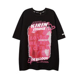 Men T-Shirt Retro Summer Couple Print