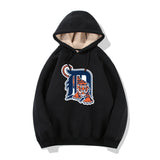 Braves Baseball Jacket Thickened Fleece Cashmere