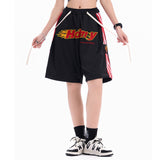 Men Shorts Double-Layer Mesh Breathable Quick-Drying Sports Basketball