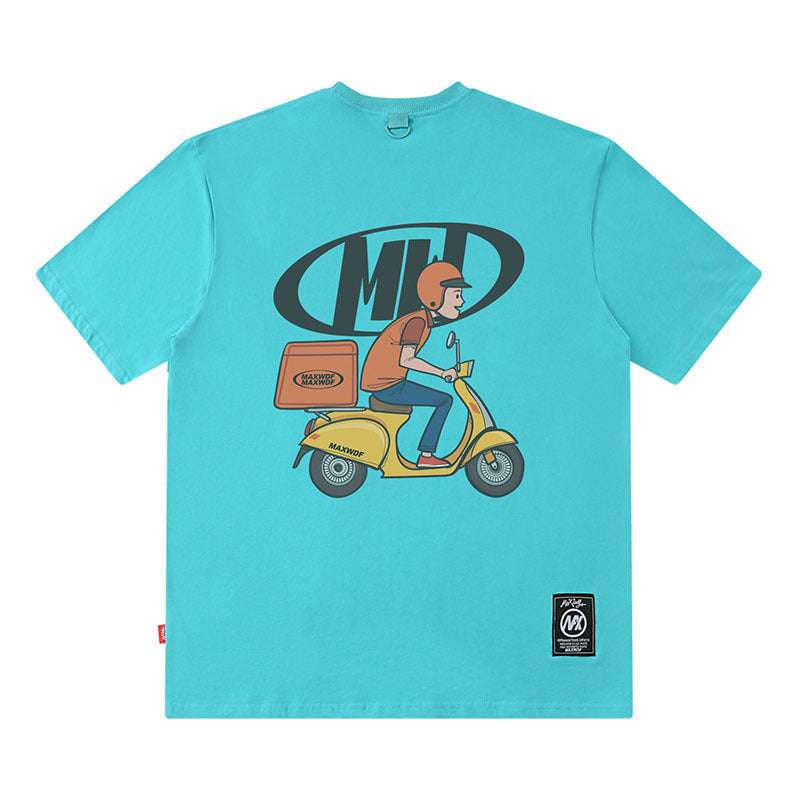 Men's T-shirt Fun Printing Oversize All-Matching