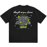 Unisex T Shirt Cotton Short Sleeve T Loose