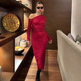 Women Dress Fashion Sexy Temperament Micro Elastic