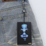 Hellstar Shorts Ripped Denim Shorts