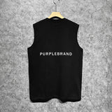 Purple Brand Tank T Shirts Sleeveless T-shirt Vest