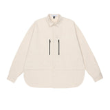 Men Long Sleeved T Shirt Long Sleeve Shirt Thin Coat Men's Casual round Hem Slit Shirt Fashion