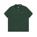 Ralph Lauren POLO shirt RL embroidered lapel POLO loose T-shirt