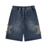 Men Shorts Patch XINGX Embroidered Denim Shorts Summer