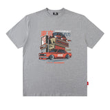 Men T-Shirt Retro Fun Printing Casual