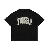 Men T-Shirt City Boy Heavy Distressed Bottoming Shirt