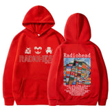 Radiohead Vintage Print Hoodie Men's Women's Cotton Pullover