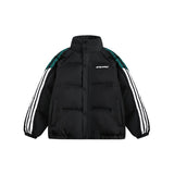 Unisex Coat Cotton Coat Winter Coat Couple Stand Collar