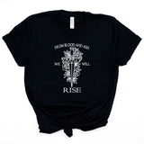 From Blood and Ash We Will Rise T-shirt FBAA Red