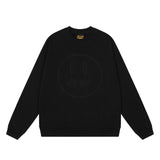 Drew House Sweatshirts Unisex Sketch Smiley Face Crew Neck Sweater
