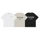 Fog Essentials T Shirts Spring/Summer FOG Limited Letter Pattern Crew Neck Short Sleeves