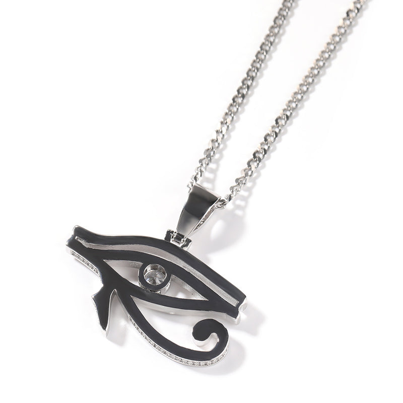 Jewelry The Eye of Horus Spectrum St. Valentine's Pendant Fashion Diamond Necklace The Eye of Horus Spectrum St. Valentine's