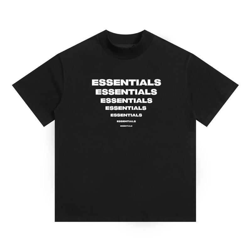 Fog Essentials T Shirts Spring Summer FOG Letter Crew Neck Short Sleeves