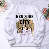 New York City Landscape Printed Female Hoody Fashion