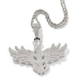 Jewelry Digital 1 Large Wings Pendant Cool Copper Zircon Animal Angel Pieces St. Valentine's