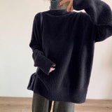 Women Pullover Sweater Loose Temperament Knitwear