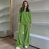 Women Co-Ords Long-Sleeved Sweater Simple and Stylish Casual