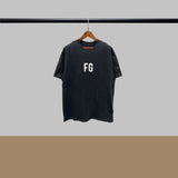 Fog Fear of God Essentials T Shirt Main Line Couple T-shirt Men