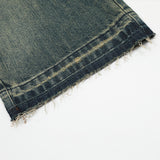 Men Jeans Ripped Burr Personality Design Loose