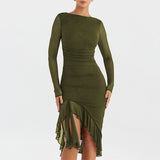 Women Dress Sexy Mesh Dress