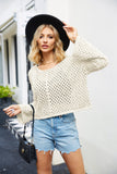 Women Pullover Sweater Sexy Knitted Sweater