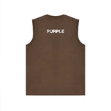 Purple Brand Tank T Shirts Sleeveless T-shirt Vest