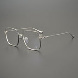 CHH Chrome Hearts Glasses Versatile Ultra Light Pure Titanium Myopia Glasses Frame